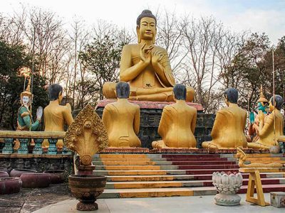 Gautama Buddha in Phnom Pros, Cambodia Tour