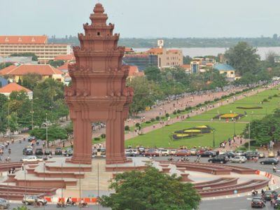 Independencce monument, Cambodia Tours itinerary