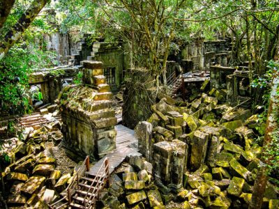 Beng Mealea temple, Trip in Cambodia