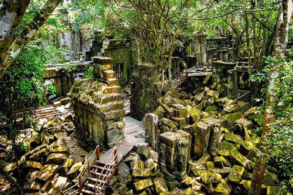 Beng Mealea temple, Trip in Cambodia