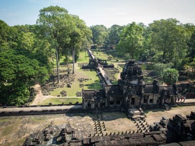 top view from Baphuong Temples, Vacation in Cambodia