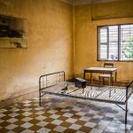Prison cell in Tuol sleng Museum, Cambodia tours packages