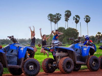 Quad bike experience in Siem Reap, Tour to Cambodia