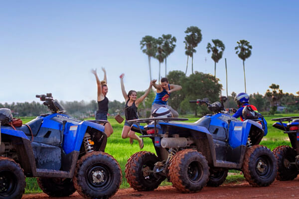 Quad bike experience in Siem Reap, Tour to Cambodia