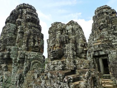 Angkor Thom Temple, Travel to Cambodia