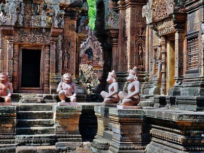 Banteay Srei Temple, Cambodia Family Tour Package