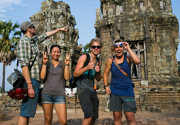 Tourists should concern their dress code in Cambodia, especially in the temples