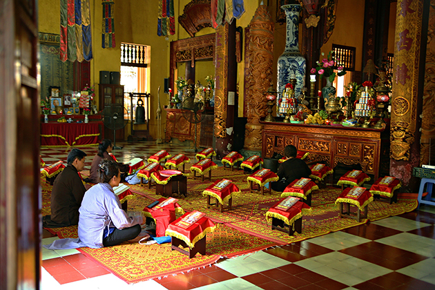 Buddhism in Vietnam is mainly of the Mahayana tradition