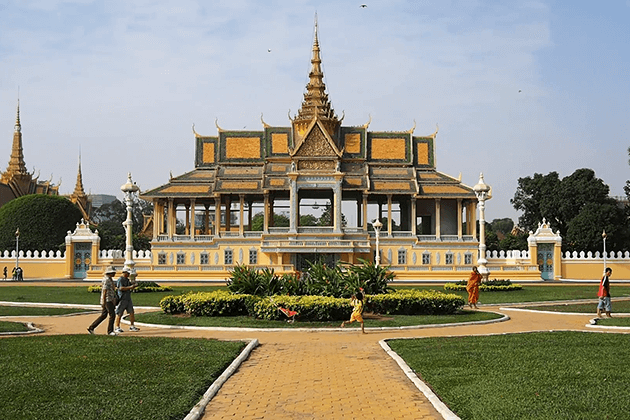 Royal Palace and silver Pagoda, Cambodia trip