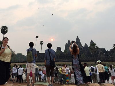 Sunset over Angkor Wat, Cambodia tours