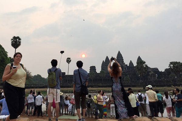 Sunset over Angkor Wat, Cambodia tours