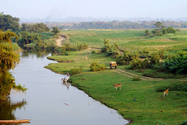 Kratie countryside in Cambodia ecotourism sites