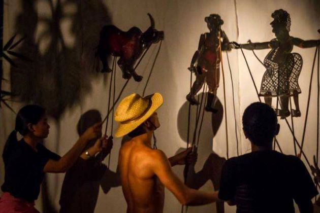 khmer shadow puppetry