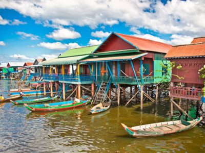 Kompong Phluk floating village, Tour in Cambodia