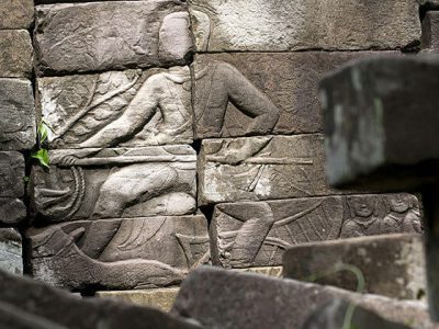 Bateay chhmar temple, Cambodia family tour