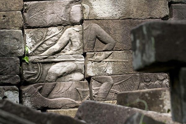 Bateay chhmar temple, Cambodia family tour