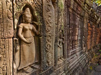 Ta Prohm temple cambodia classic tour