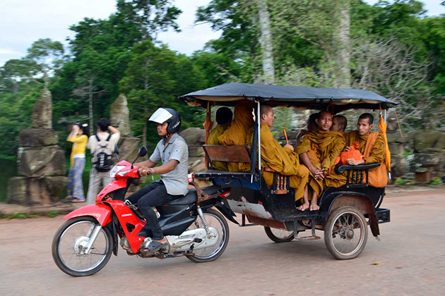 Tuk Tuk in Cambodia