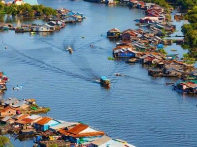 floating in the villages of Kompong Phluk, Cambodia trips