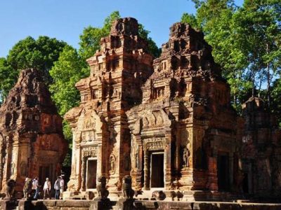 Roluos Temple, trip in Cambodia