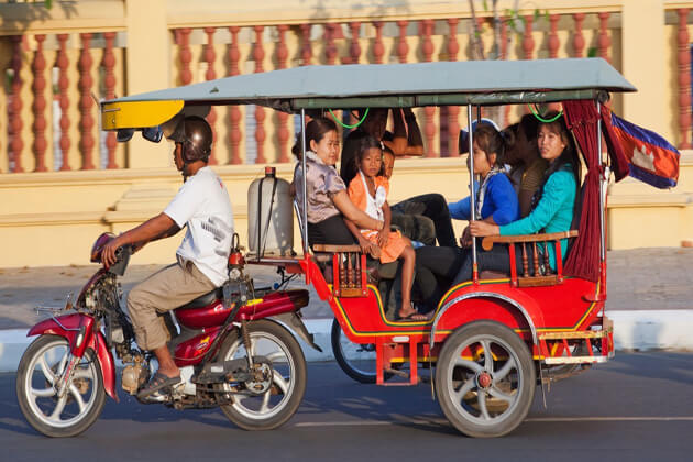 Tuk Tuk in Siem Reap tours days trips