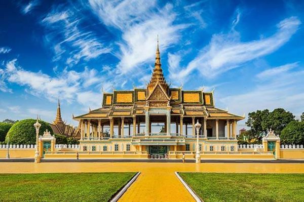 Royal Palace complex in Cambodia, Vacation in Cambodia