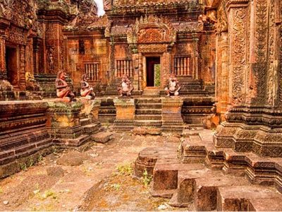 Banteay Srei, Cambodia family tours