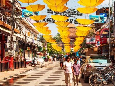 Siem Reap Street, Cambodia Family tour Packages