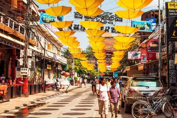 Siem Reap Street, Cambodia Family tour Packages