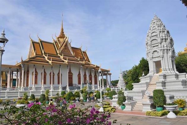Silver Pagoda in Cambodia, family trip in Cambodia