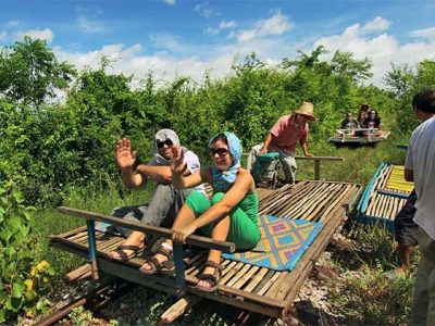 Bamboo train, Cambodia tour trips