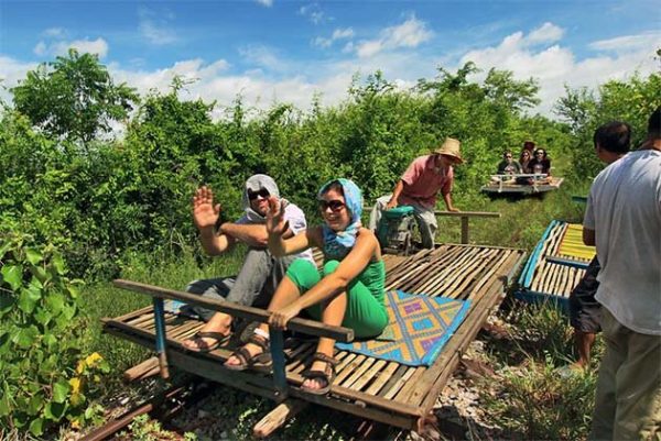 Bamboo train, Cambodia tour trips