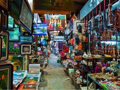 the Russian Market, Cambodia trip vacations