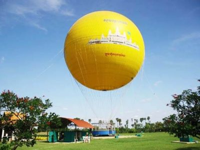 Angkor Air Balloon ride, Family Packages in Cambodia