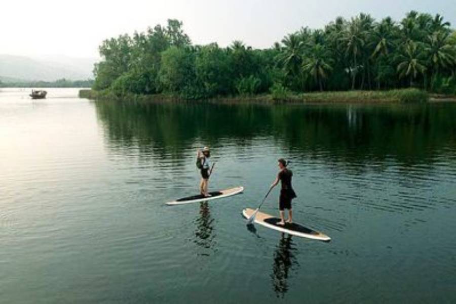Stand up Paddle Boarding in Cambodia