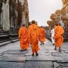 Monk in Angkor wat, Cambodia trips