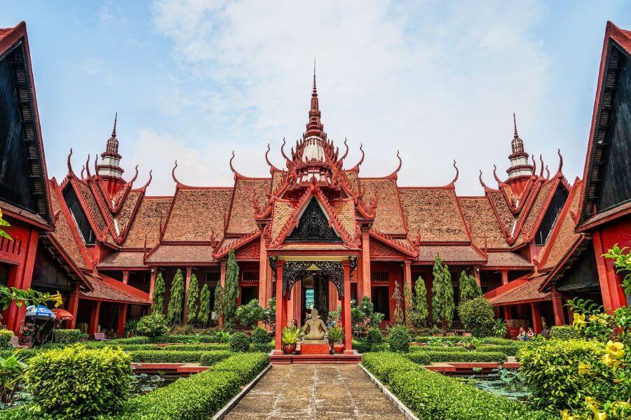 National Museum - One of a popular destination in Phnom Penh Cambodia