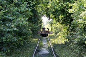 Bamboo Train in Battambang - Cambodia tour packages