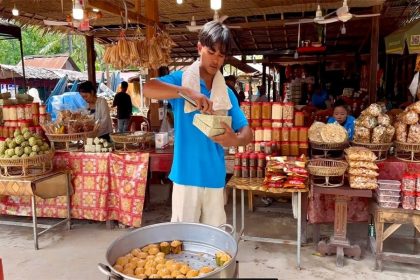 Preah Dark Village in cambodia 14 days tour